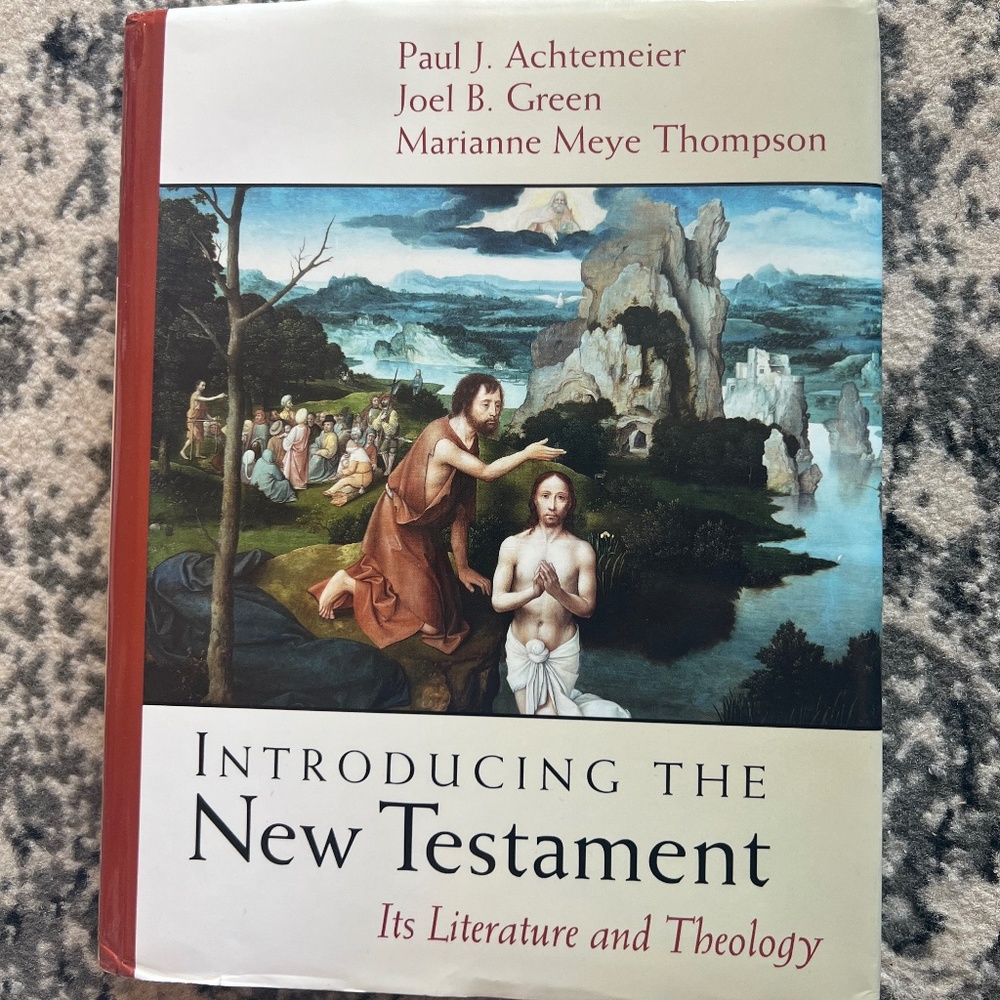 Introducing the New Testament, Its literature and theology